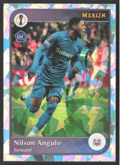 Nilson Angulo, Kartička, 2024-25 Topps Merlin UEFA Club Competitions, Atomic Refractor