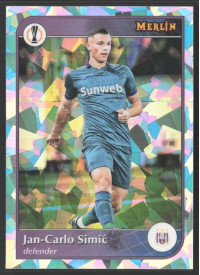 Jan-Carlo Simić, Kartička, 2024-25 Topps Merlin UEFA Club Competitions, Atomic Refractor