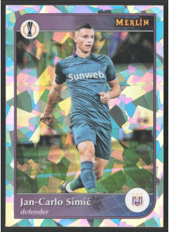 Jan-Carlo Simić, Kartička, 2024-25 Topps Merlin UEFA Club Competitions, Atomic Refractor