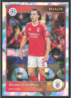 Álvaro Carreras, Kartička, 2024-25 Topps Merlin UEFA Club Competitions, Atomic Refractor