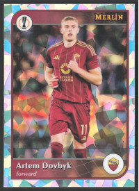 Artem Dovbyk, Kartička, 2024-25 Topps Merlin UEFA Club Competitions, Atomic Refractor