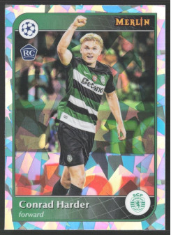 Conrad Harder, Kartička, 2024-25 Topps Merlin UEFA Club Competitions, Atomic Refractor