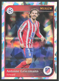 Antoine Griezmann, Kartička, 2024-25 Topps Merlin UEFA Club Competitions, Atomic Refractor