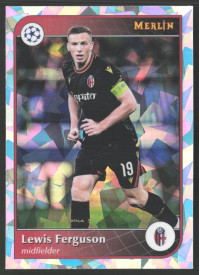 Lewis Ferguson, Kartička, 2024-25 Topps Merlin UEFA Club Competitions, Atomic Refractor
