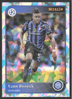 Yann Bisseck, Kartička, 2024-25 Topps Merlin UEFA Club Competitions, Atomic Refractor