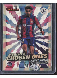 Lamine Yamal, Kartička, Topps Merlin Chrome UEFA Club Competitions 2023-24, INSERT