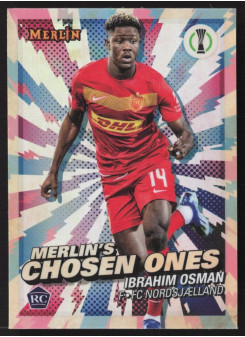 Ibrahim Osman, Kartička, Topps Merlin Chrome UEFA Club Competitions 2023-24, INSERT