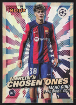 Marc Guiu, Kartička, Topps Merlin Chrome UEFA Club Competitions 2023-24, INSERT