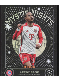 Leroy Sane, Kartička, Topps Merlin Chrome UEFA Club Competitions 2023-24, INSERT