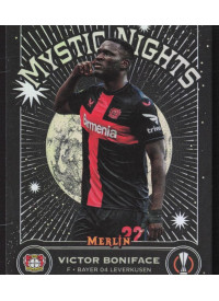 Victor Boniface, Kartička, Topps Merlin Chrome UEFA Club Competitions 2023-24, INSERT