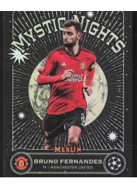 Bruno Fernandes, Kartička, Topps Merlin Chrome UEFA Club Competitions 2023-24, INSERT