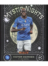 Victor Osimhen, Kartička, Topps Merlin Chrome UEFA Club Competitions 2023-24, INSERT
