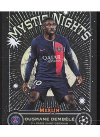 Ousmane Dembele, Kartička, Topps Merlin Chrome UEFA Club Competitions 2023-24, INSERT