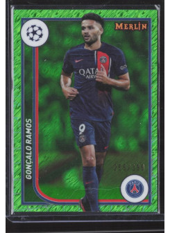 Goncalo Ramos, Kartička, Topps Merlin Chrome UEFA Club Competitions 2023-24, LIMIT