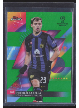 Nicolo Barella, Card, Topps Finest UEFA Club Competitions 2023-24, LIMIT
