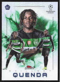 Geovany Quenda, Kartička, Topps Finest UEFA Club Competitions 2024-2025