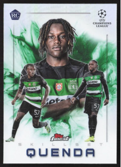 Geovany Quenda, Kartička, Topps Finest UEFA Club Competitions 2024-2025