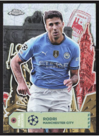 Rodri, Kartička, Topps Chrome UEFA Club Competitions 2024-2025, INSERT