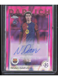 Noah Darvich, Kartička, Topps Chrome UEFA Club Competitions 2024-2025, AUTOGRAPH