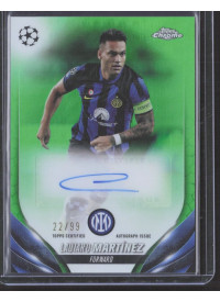 Lautaro Martínez, Kartička, Topps Chrome UEFA Club Competitions 2023-24, AUTOGRAPH