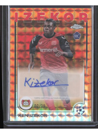 Ken Izekor, Kartička, Topps Chrome UEFA Club Competitions 2024-2025, AUTOGRAPH