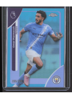 Omar Marmoush, Kartička, 2025-26 Topps Chrome Premier League, LIMIT