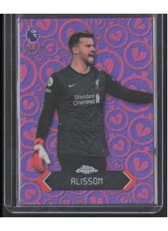 Alisson, Kartička, 2025-26 Topps Chrome Premier League, LIMIT