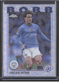 Oscar Bobb, Kartička, Topps Chrome UEFA Club Competitions 2024-2025, LIMIT