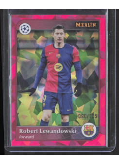 Robert Lewandowski, Kartička, Topps Merlin UEFA Club Competitions 2024-25, LIMIT