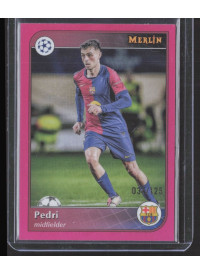 Pedri, Kartička, Topps Merlin UEFA Club Competitions 2024-25, LIMIT