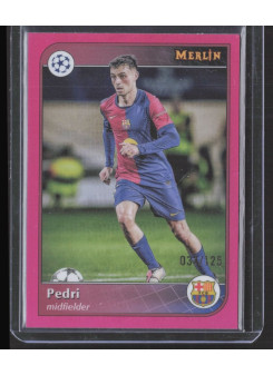 Pedri, Kartička, Topps Merlin UEFA Club Competitions 2024-25, LIMIT