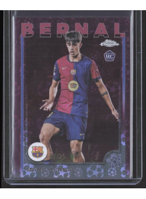 Marc Bernal, Card, Topps Chrome UEFA Club Competitions 2024-2025, LIMIT
