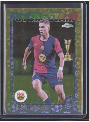 Fermín López, Card, Topps Chrome UEFA Club Competitions 2024-2025, LIMIT