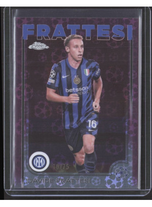 Davide Frattesi, Card, Topps Chrome UEFA Club Competitions 2024-2025, LIMIT