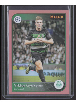 Viktor Gyökeres, Kartička, Topps Merlin UEFA Club Competitions 2024-25, LIMIT