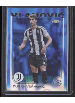Dušan Vlahović, Kartička, Topps Chrome UEFA Club Competitions 2024-2025, LIMIT