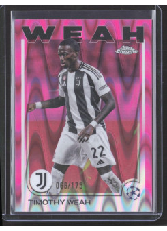 Timothy Weah, Kartička, Topps Chrome UEFA Club Competitions 2024-2025, LIMIT