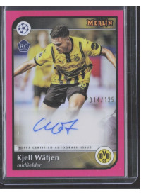 Kjell Wätjen, Kartička, Topps Merlin UEFA Club Competitions 2024-25, AUTOGRAPH