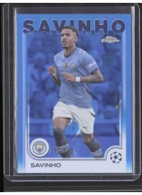 Savinho, Kartička, Topps Chrome UEFA Club Competitions 2024-2025, BASE