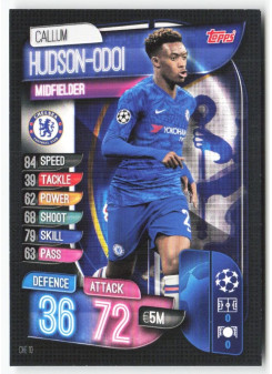 Callum Hudson-Odoi, Card, 2019-20 Topps Match Attax UEFA Champions League, BASE