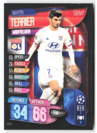 Martin Terrier, Card, 2019-20 Topps Match Attax UEFA Champions League, BASE