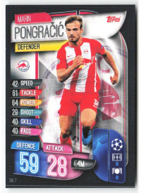 Marin Pongravić, Card, 2019-20 Topps Match Attax UEFA Champions League, BASE