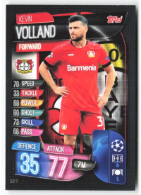 Kevin Volland, Card, 2019-20 Topps Match Attax UEFA Champions League, BASE