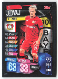 Tin Jedvaj, Card, 2019-20 Topps Match Attax UEFA Champions League, BASE
