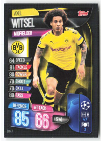 Axel Witsel, Card, 2019-20 Topps Match Attax UEFA Champions League, BASE