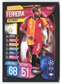 Mariano Ferreira, Kartička, 2019-20 Topps Match Attax UEFA Champions League, BASE