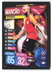 Marcao, Kartička, 2019-20 Topps Match Attax UEFA Champions League, BASE