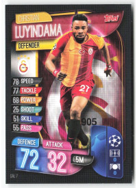 Christian Luyindama, Kartička, 2019-20 Topps Match Attax UEFA Champions League, BASE