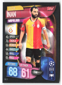 Selçuk Inan, Kartička, 2019-20 Topps Match Attax UEFA Champions League, BASE