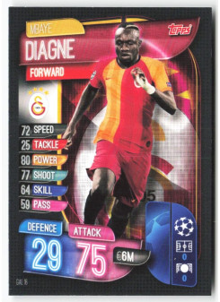 Mbaye Diagne, Kartička, 2019-20 Topps Match Attax UEFA Champions League, BASE